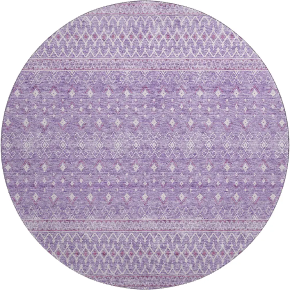 Mayfield AMF709 Lavender 8' x 8' Rug