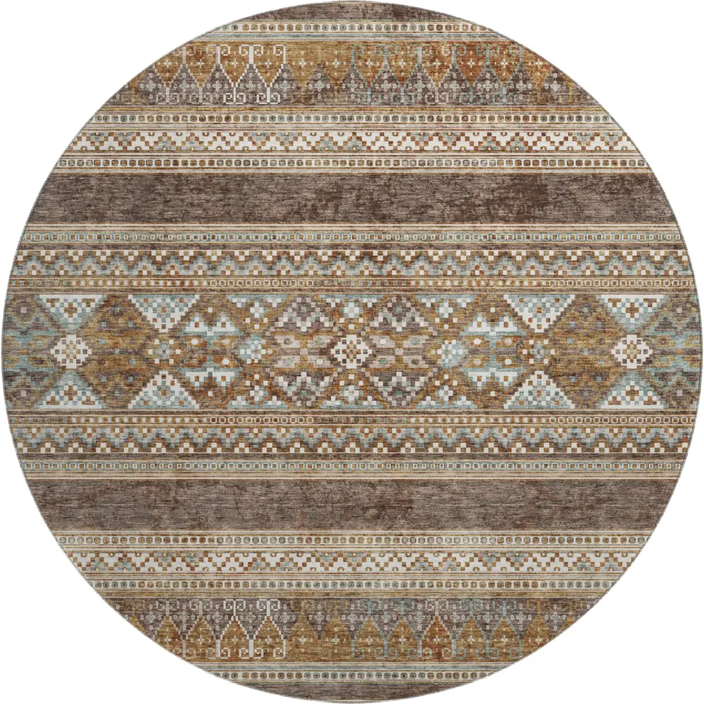 Mayfield AMF714 Chocolate 8' x 8' Rug