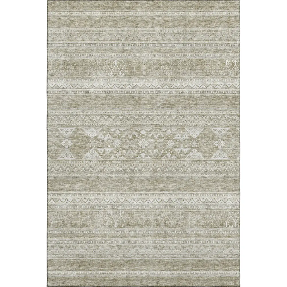Mayfield AMF714 Khaki 3' x 5' Rug