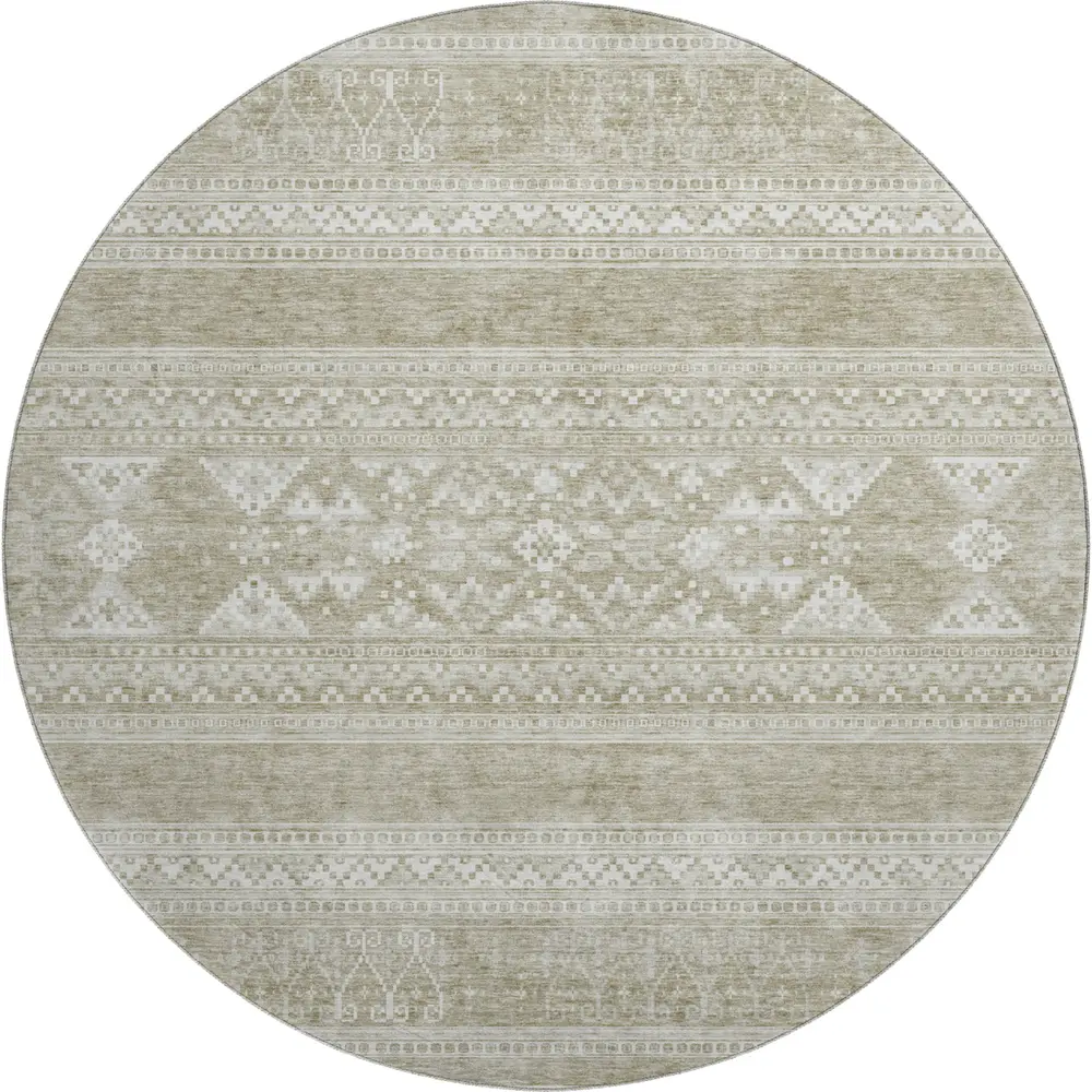 Mayfield AMF714 Khaki 8' x 8' Rug