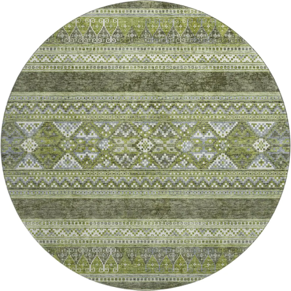 Mayfield AMF714 Olive 8' x 8' Rug