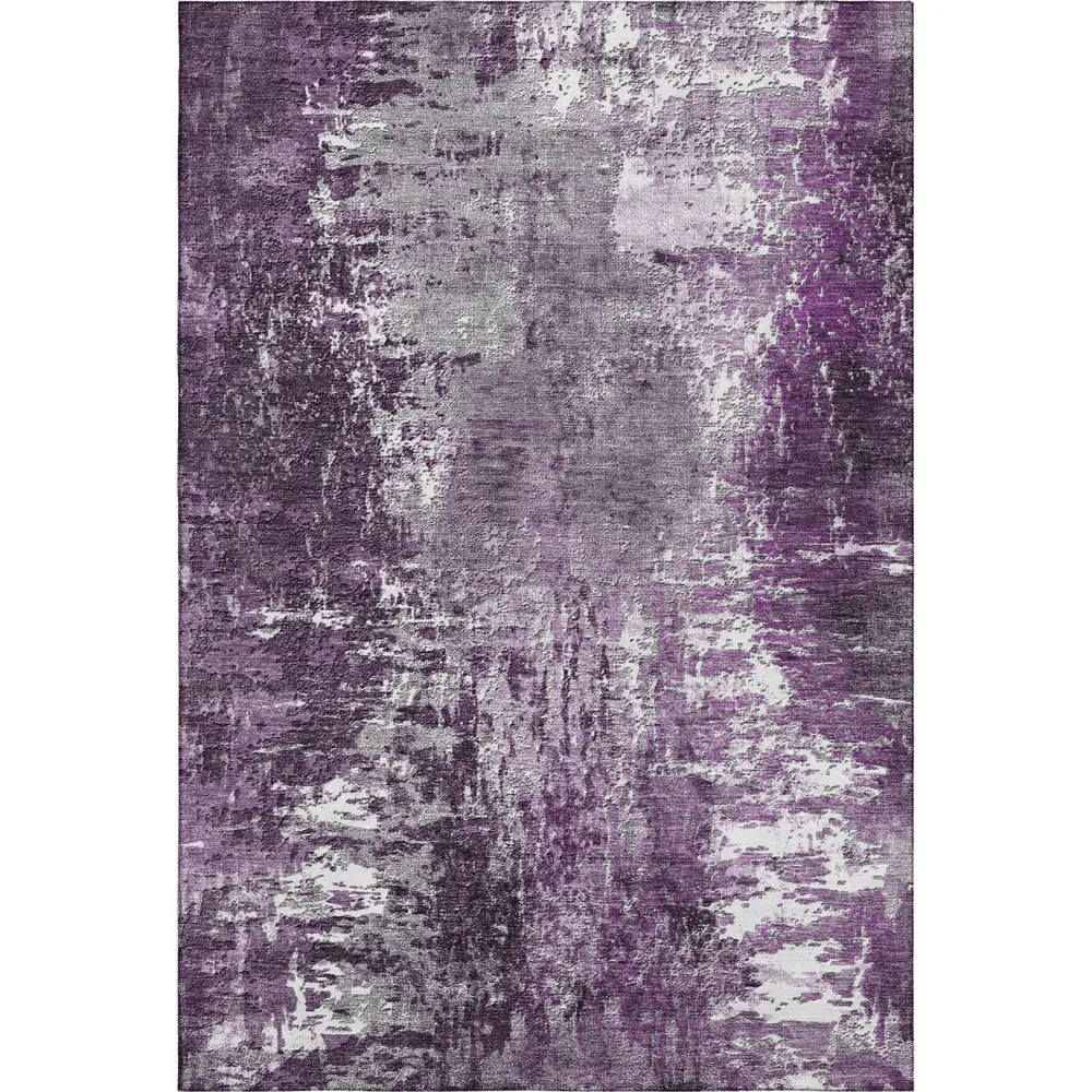 Mayfield AMF718 Eggplant 3' x 5' Rug