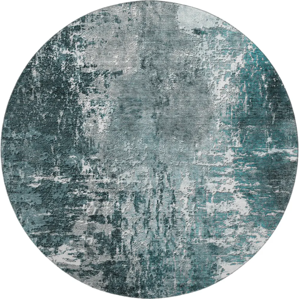 Mayfield AMF718 Teal 8' x 8' Rug