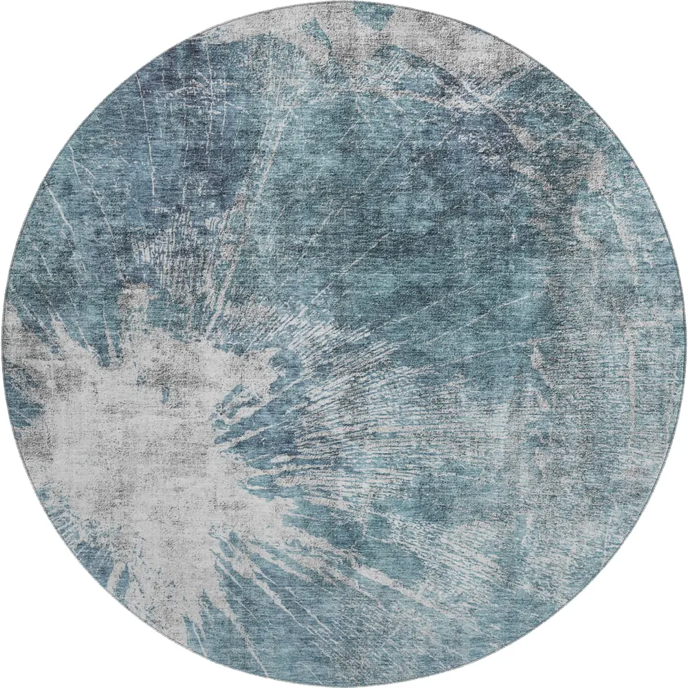 Mayfield AMF719 Teal 8' x 8' Rug