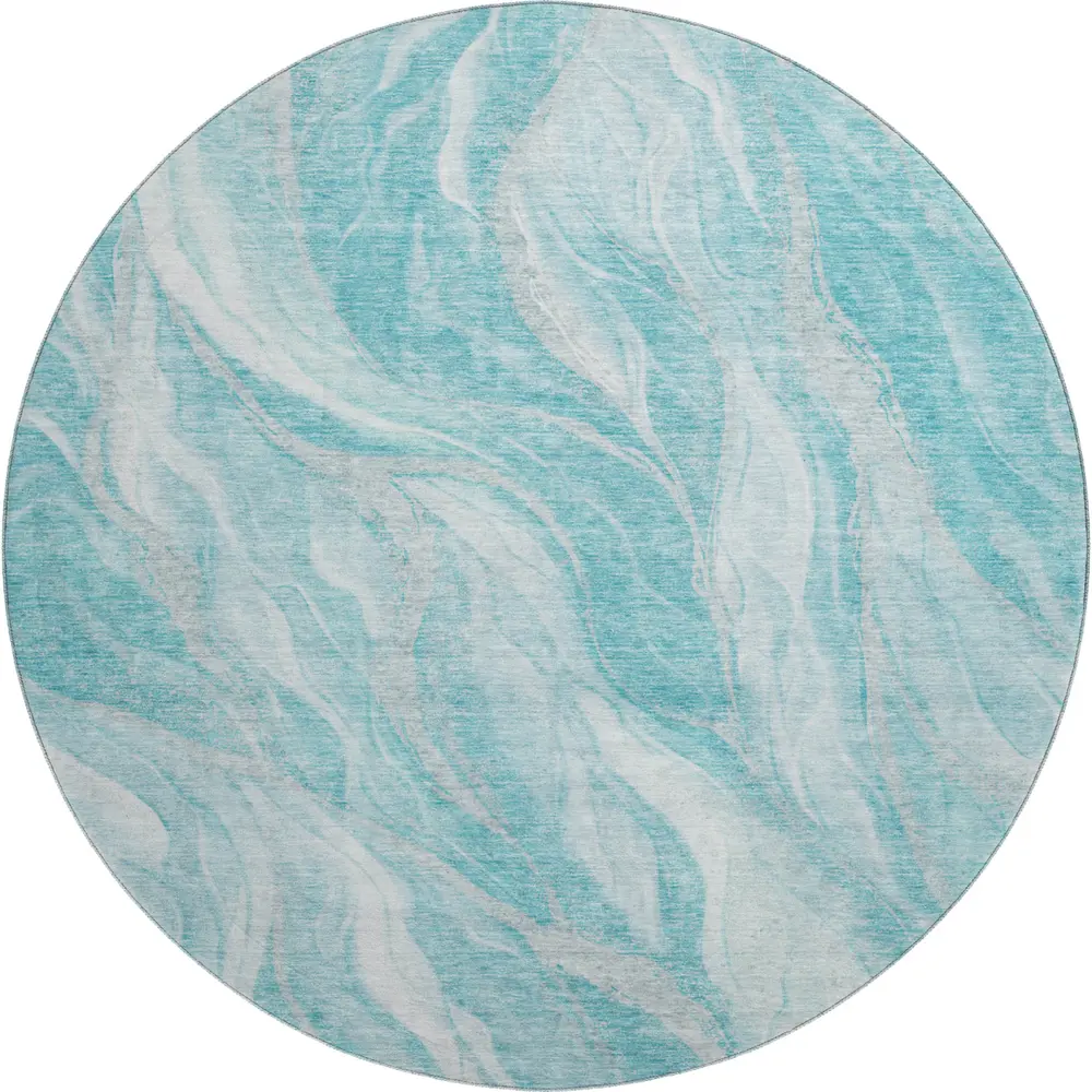 Mayfield AMF720 Teal 8' x 8' Rug