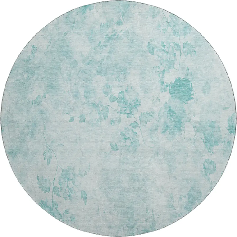 Mayfield AMF724 Aqua 8' x 8' Rug