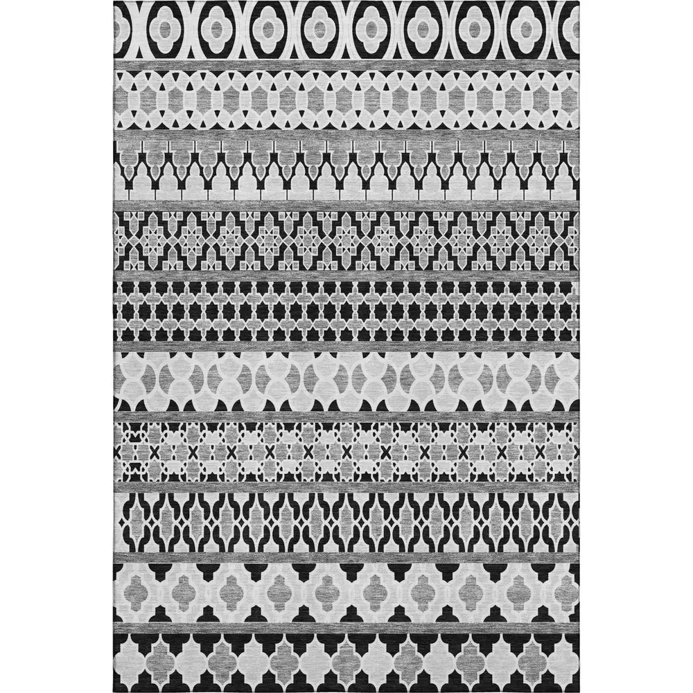 Mayfield AMF726 Black 8' x 10' Rug