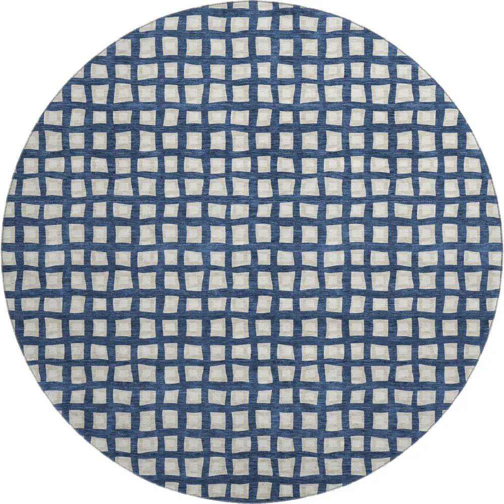 Mayfield AMF727 Blue 8' x 8' Rug