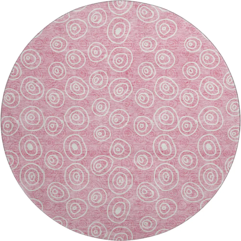 Mayfield AMF728 Pink 8' x 8' Rug
