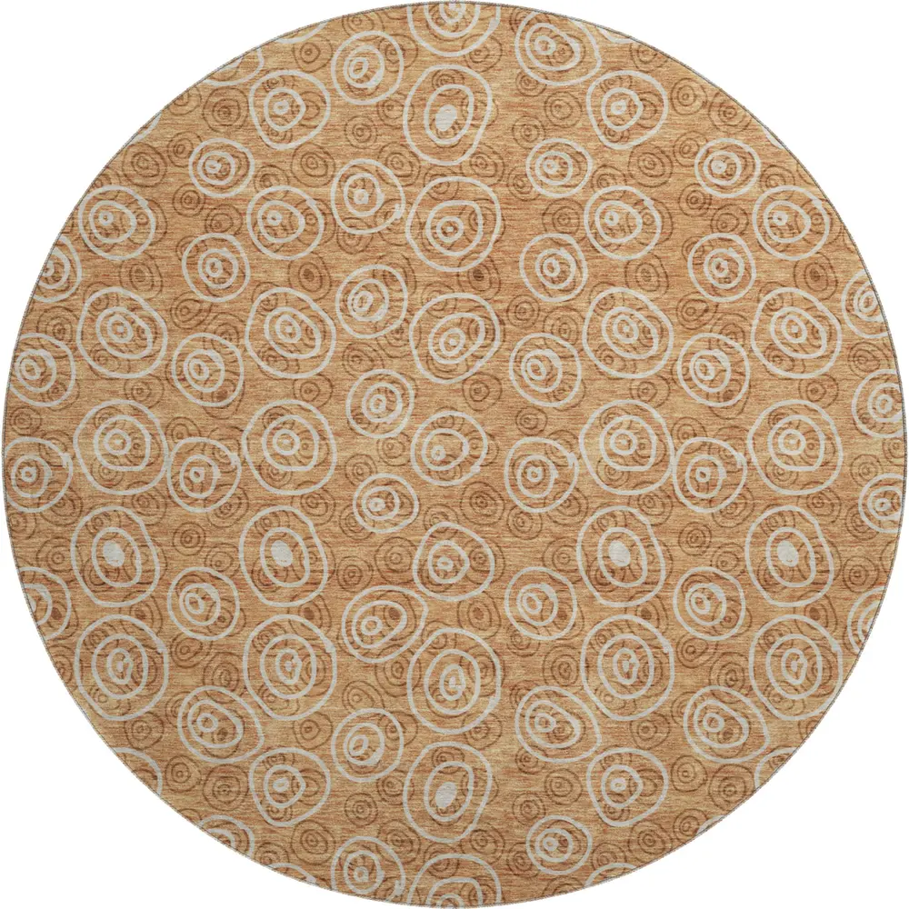 Mayfield AMF728 Terracotta 8' x 8' Rug