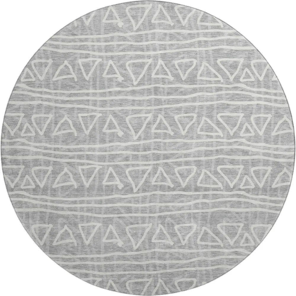 Mayfield AMF730 Gray 8' x 8' Rug