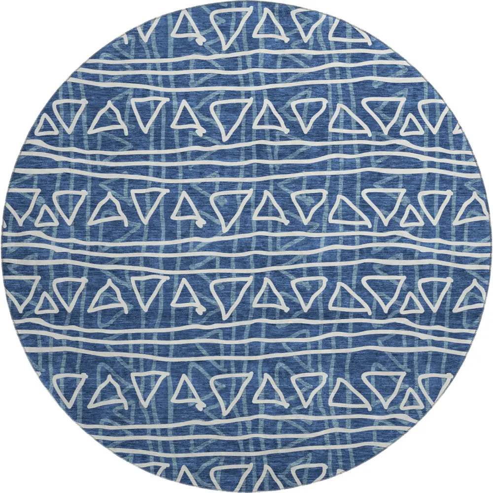 Mayfield AMF730 Navy 8' x 8' Rug