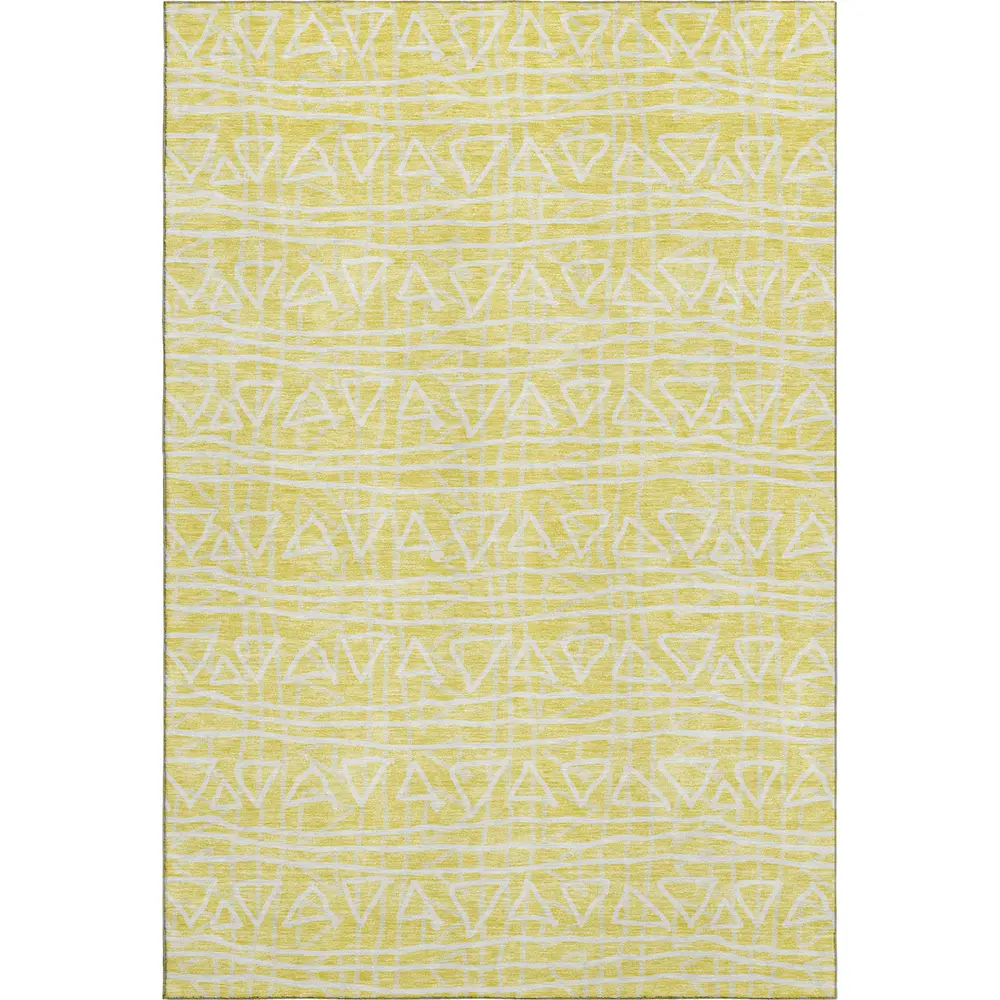 Mayfield AMF730 Yellow 8' x 10' Rug