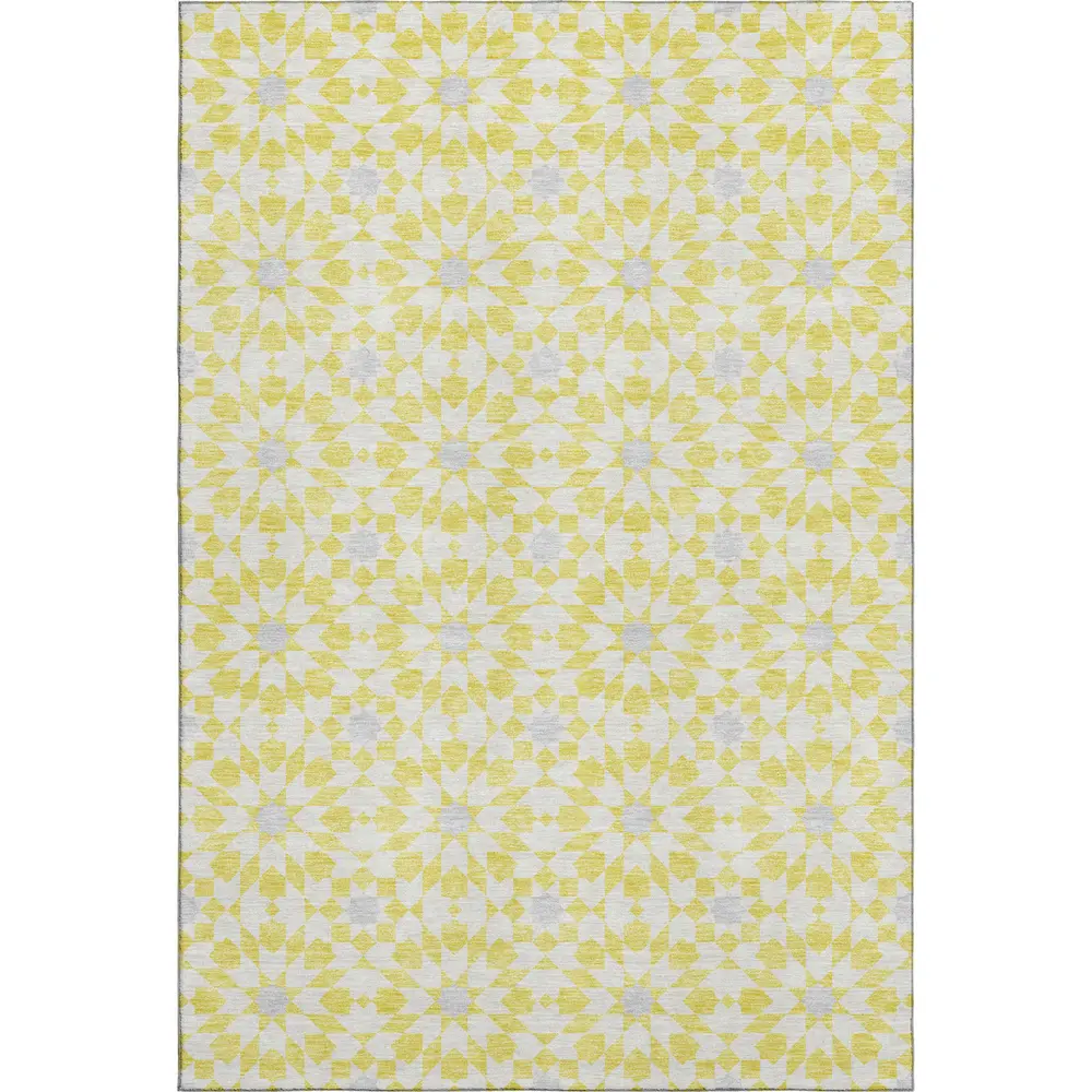 Mayfield AMF734 Yellow 8' x 10' Rug