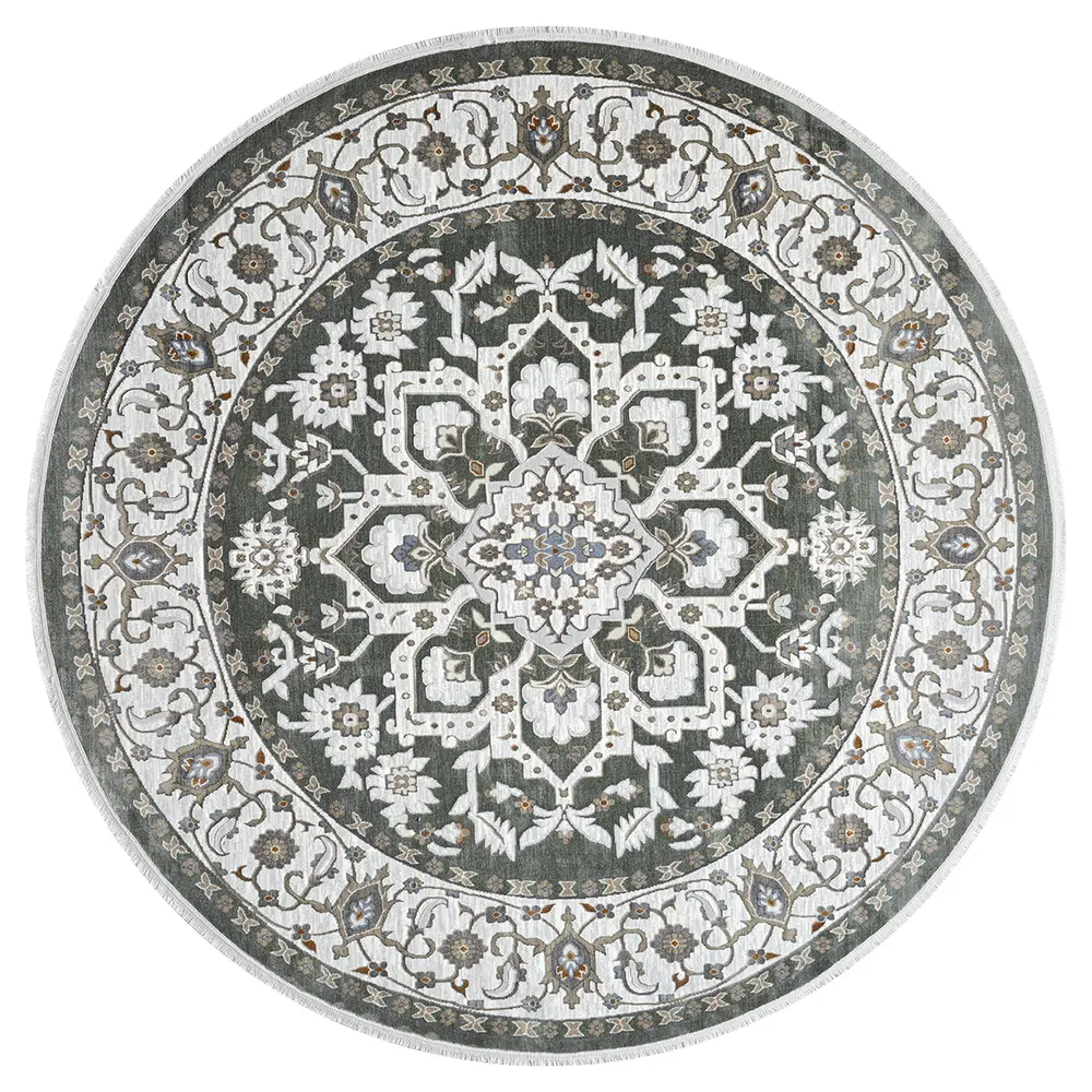 United Weavers Hudson Alex Green Round Rug 7'11