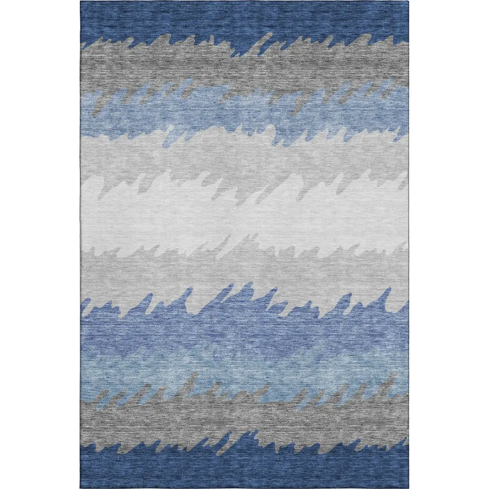 Mayfield AMF736 Navy 5' x 7'6