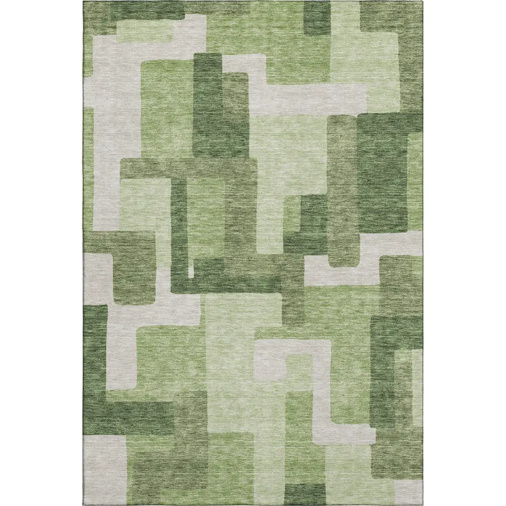 Mayfield AMF740 Green 3' x 5' Rug