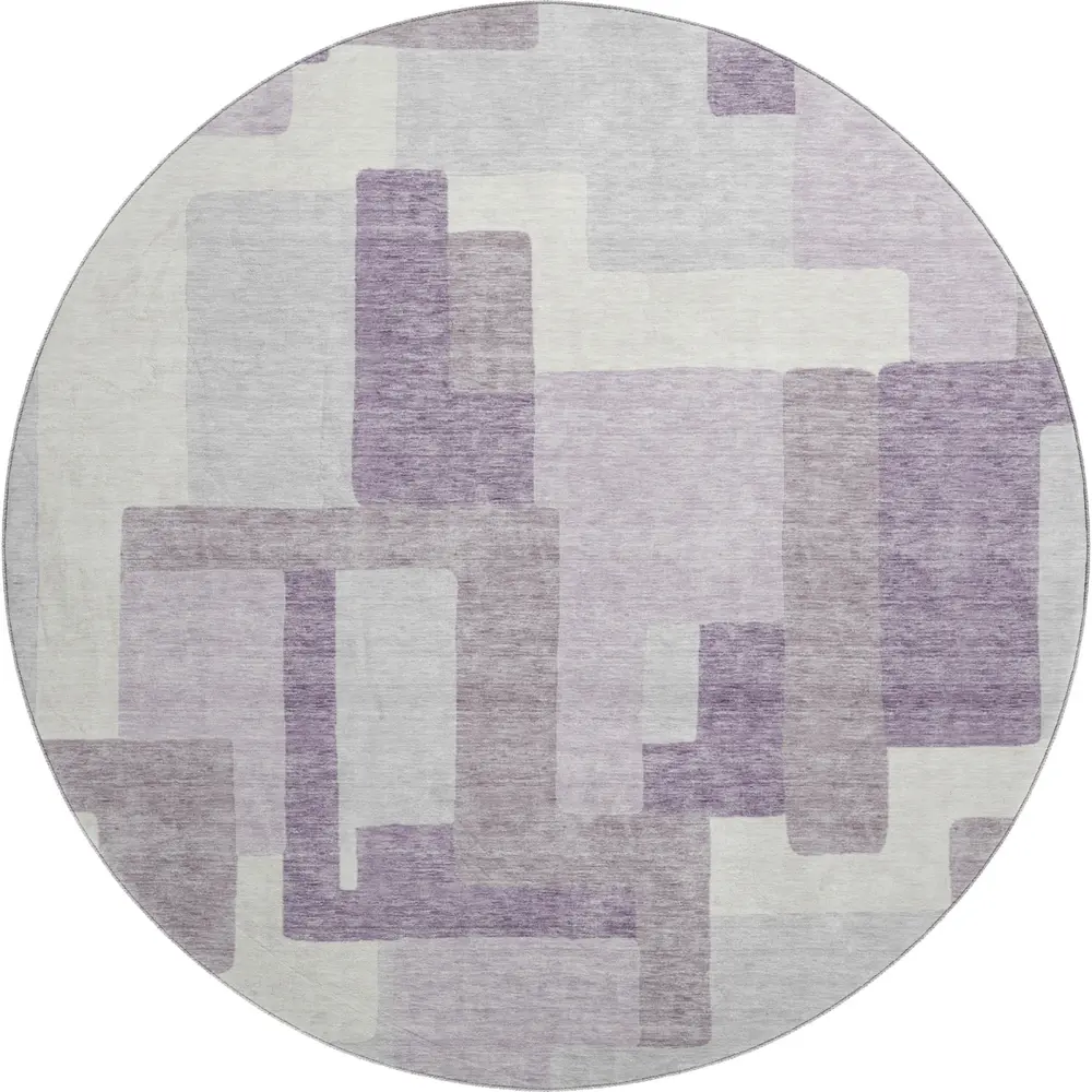 Mayfield AMF740 Lavender 8' x 8' Rug