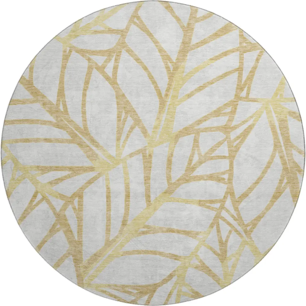 Mayfield AMF741 Gold 8' x 8' Rug