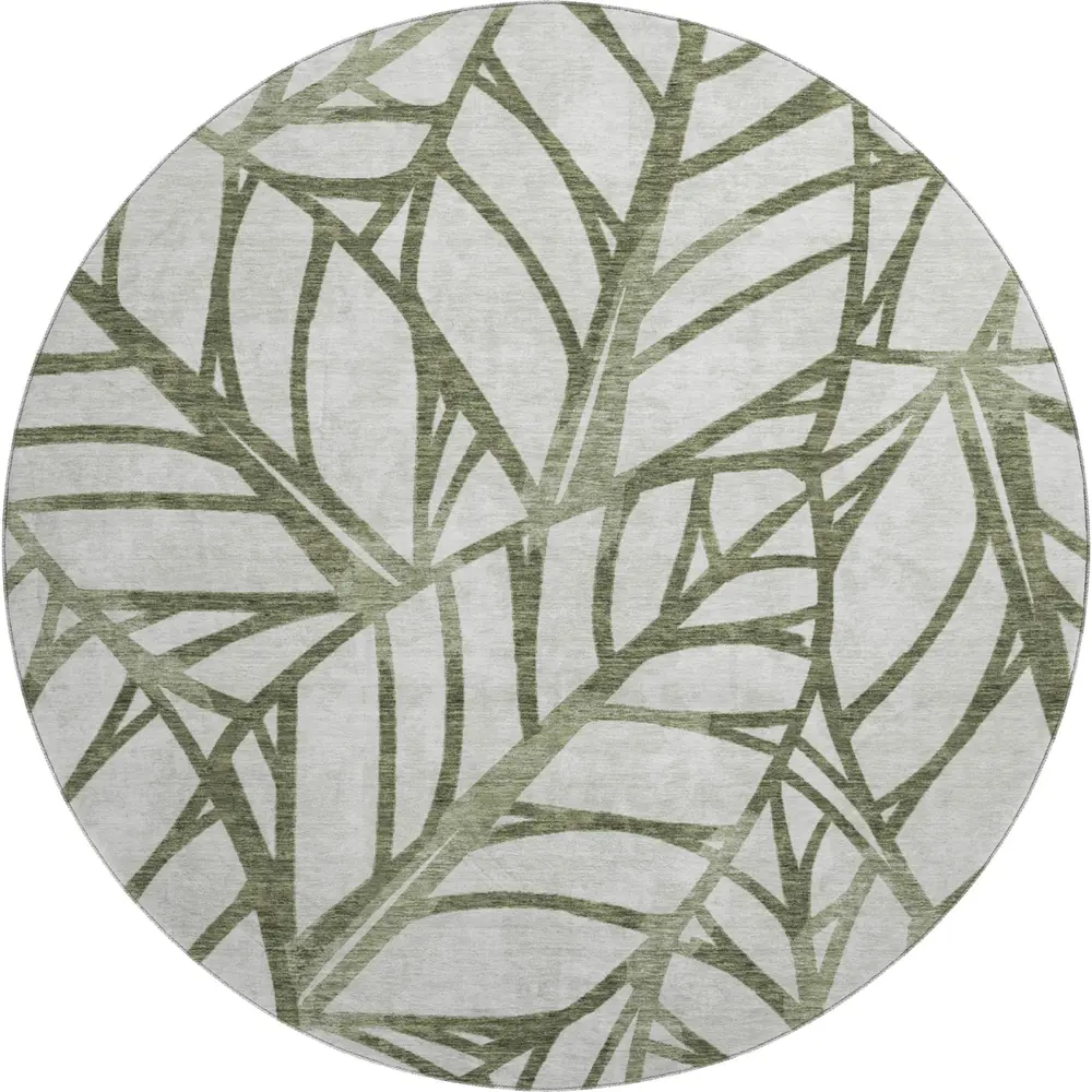 Mayfield AMF741 Olive 8' x 8' Rug
