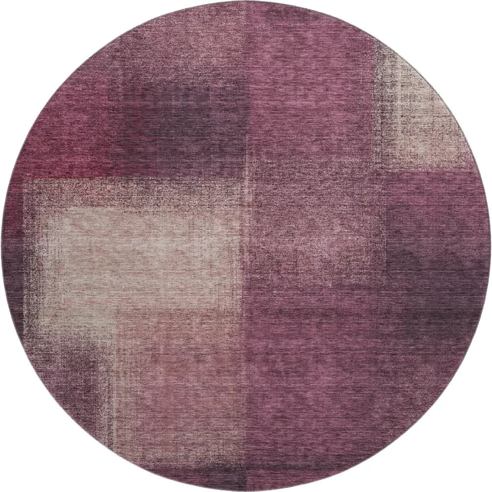 Mayfield AMF742 Plum 8' x 8' Rug