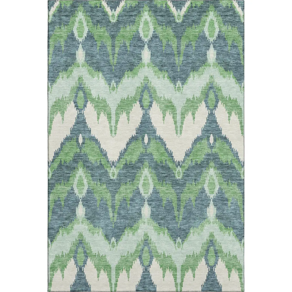 Mayfield AMF743 Green 3' x 5' Rug
