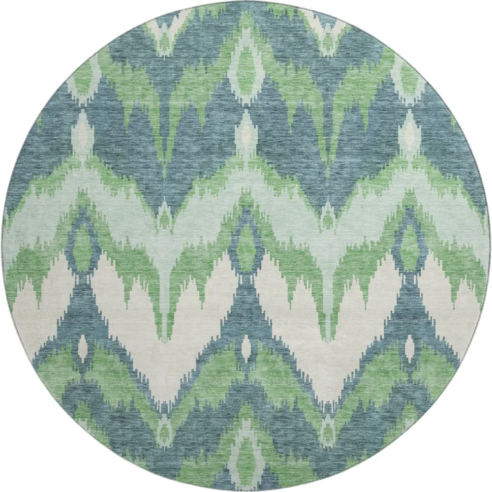 Mayfield AMF743 Green 8' x 8' Rug