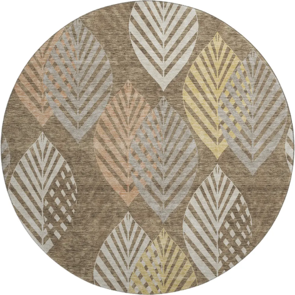Mayfield AMF744 Chocolate 8' x 8' Rug