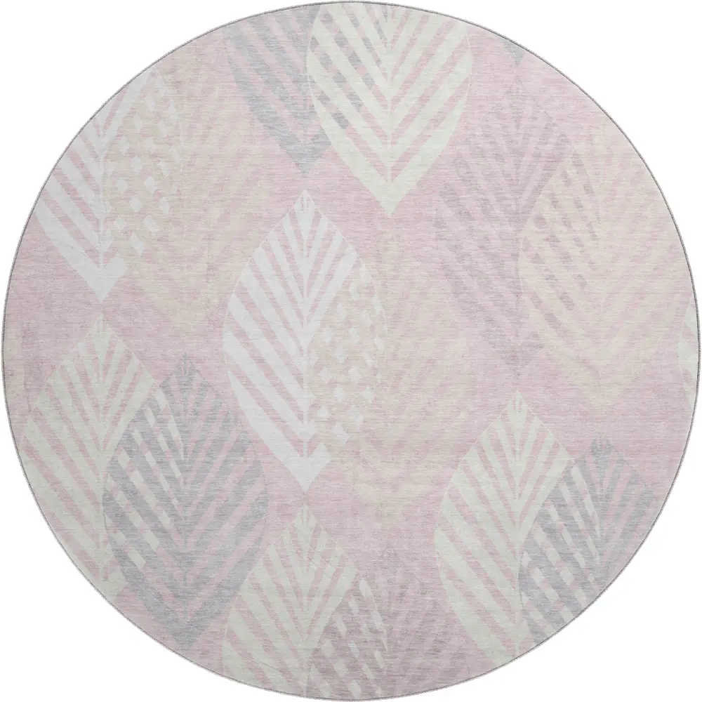 Mayfield AMF744 Pink 8' x 8' Rug