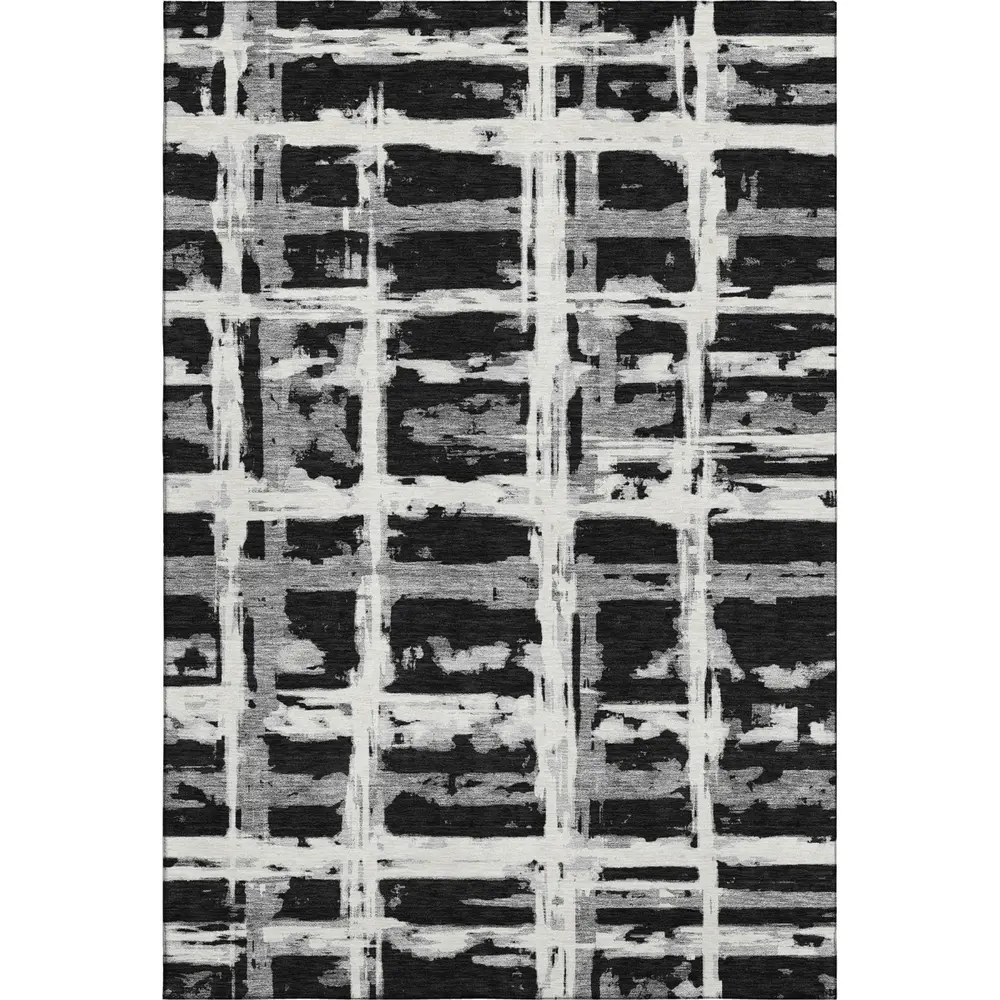 Mayfield AMF745 Black 9' x 12' Rug