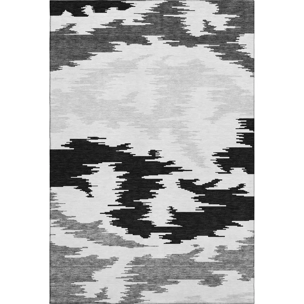 Mayfield AMF746 Black 3' x 5' Rug