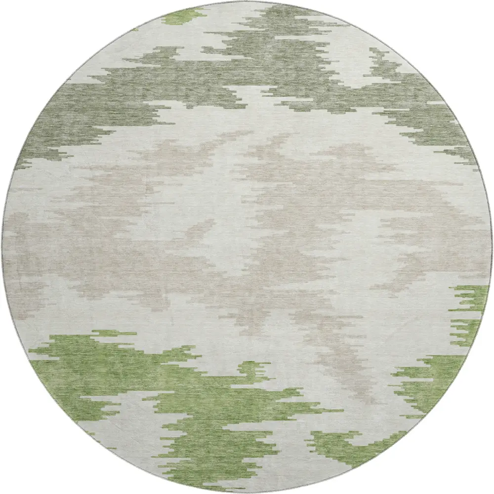 Mayfield AMF746 Green 8' x 8' Rug