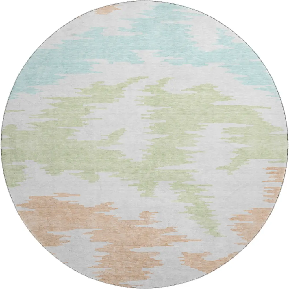 Mayfield AMF746 White 8' x 8' Rug