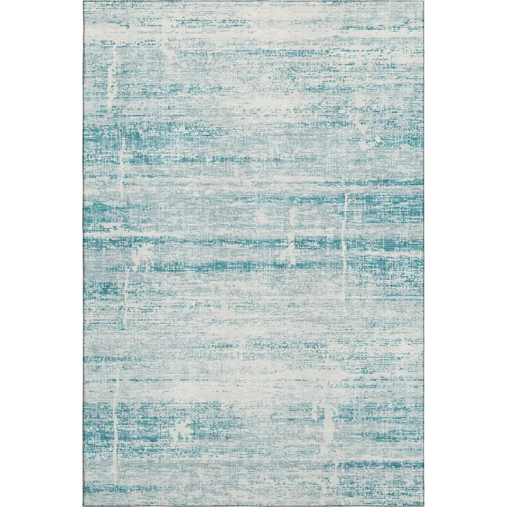 Mayfield AMF747 Teal 3' x 5' Rug