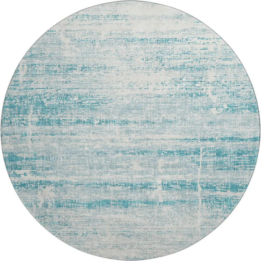 Mayfield AMF747 Teal 8' x 8' Rug