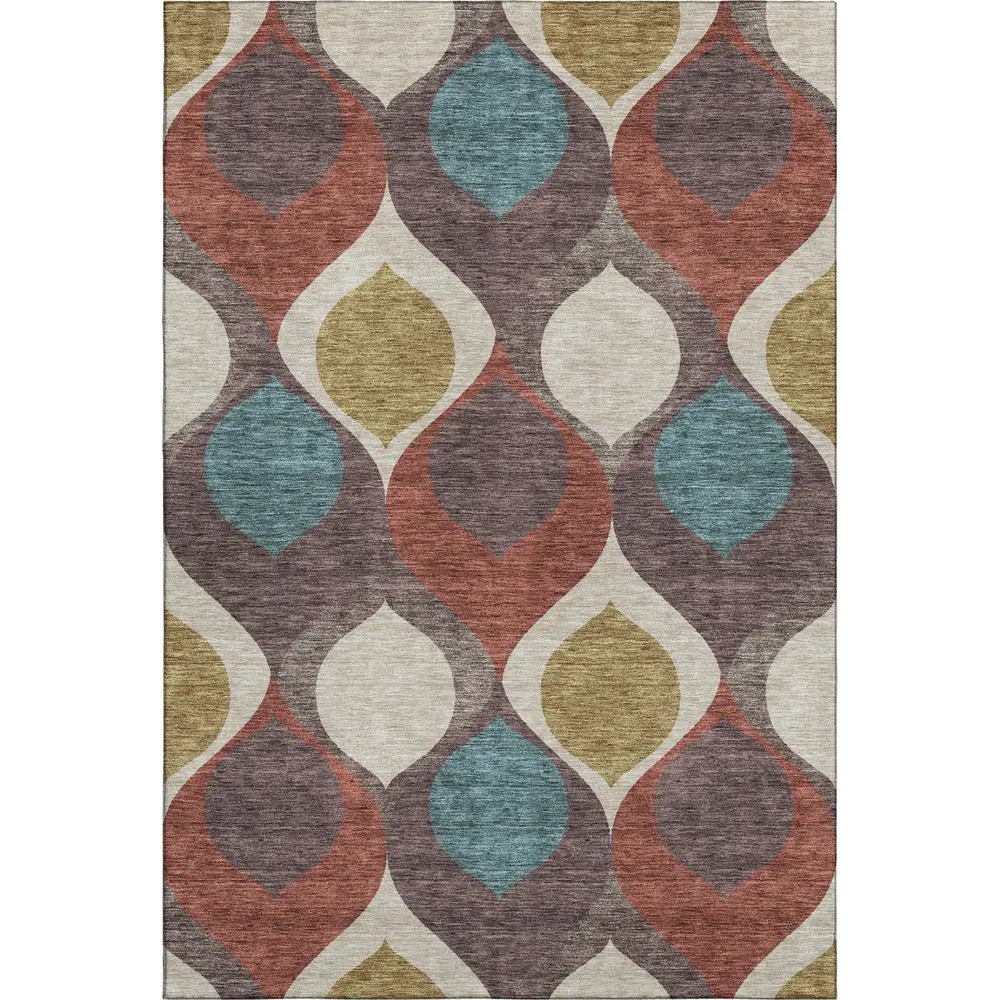 Mayfield AMF749 Brown 10' x 14' Rug