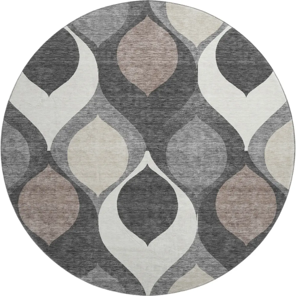 Mayfield AMF749 Gray 8' x 8' Rug