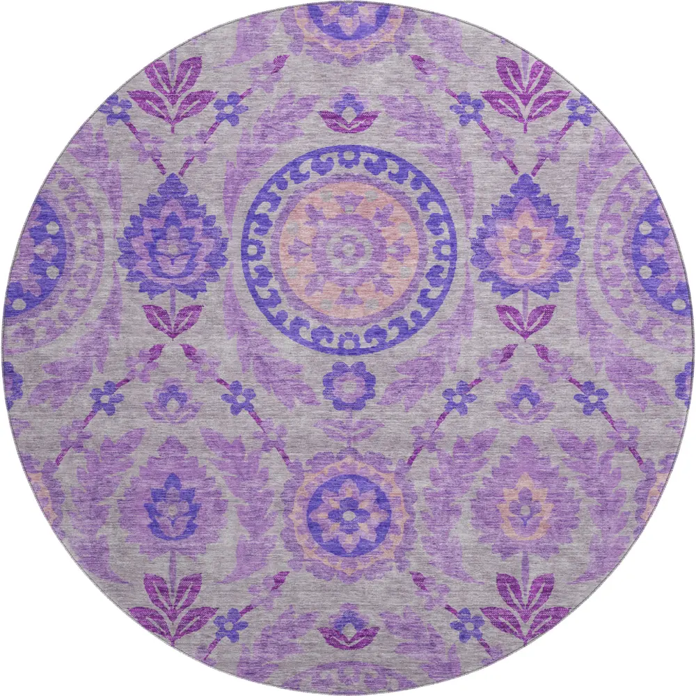 Mayfield AMF751 Lavender 8' x 8' Rug