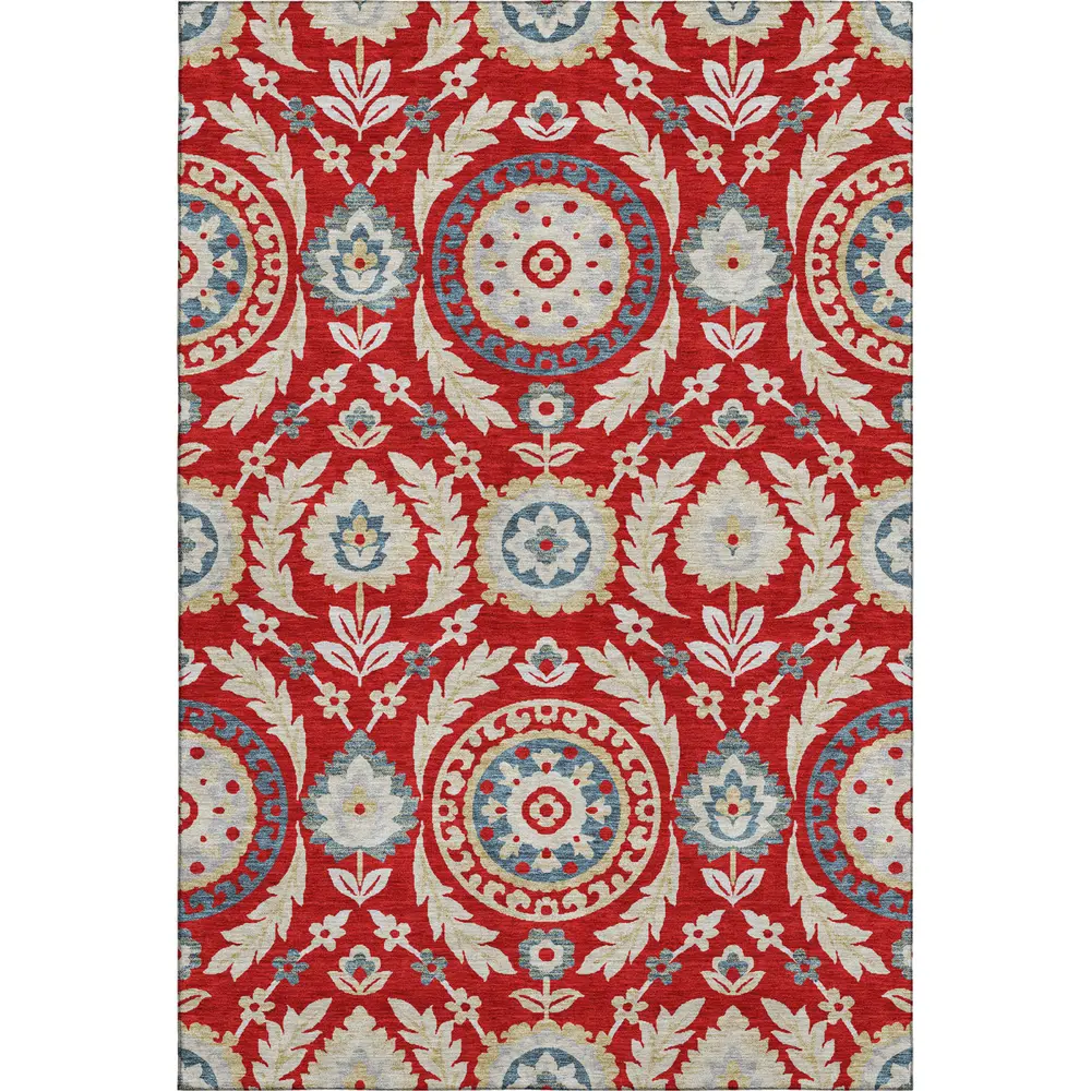 Mayfield AMF751 Red 3' x 5' Rug