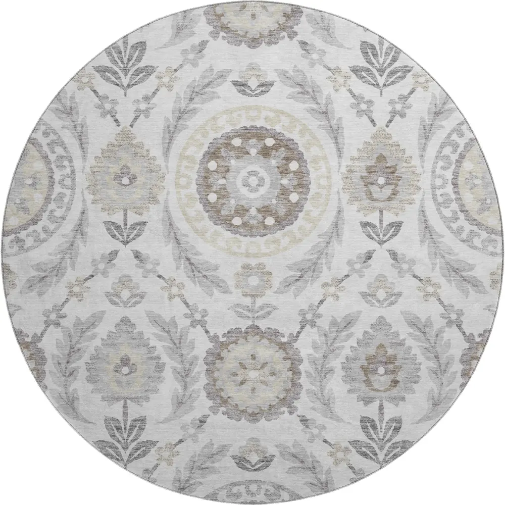 Mayfield AMF751 Silver 8' x 8' Rug