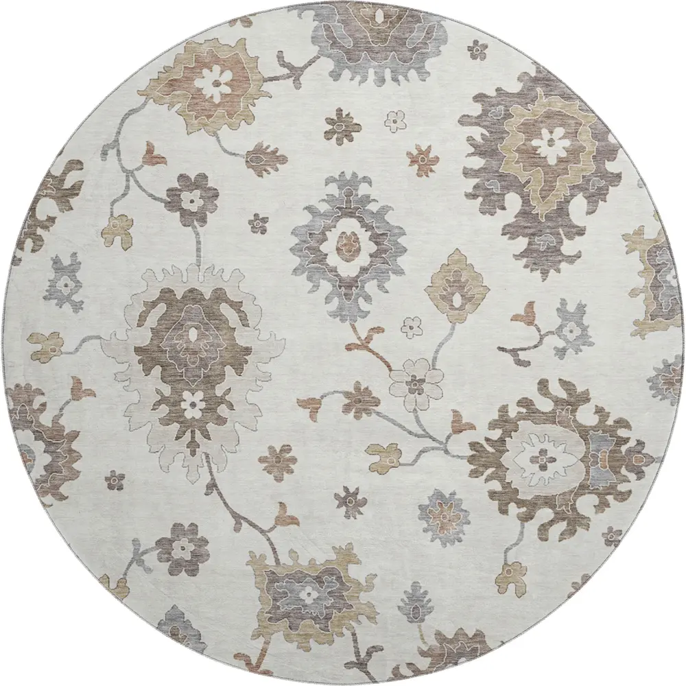 Mayfield AMF753 Ivory 8' x 8' Rug