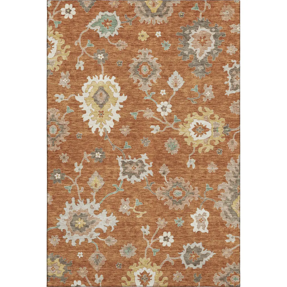 Mayfield AMF753 Paprika 9' x 12' Rug