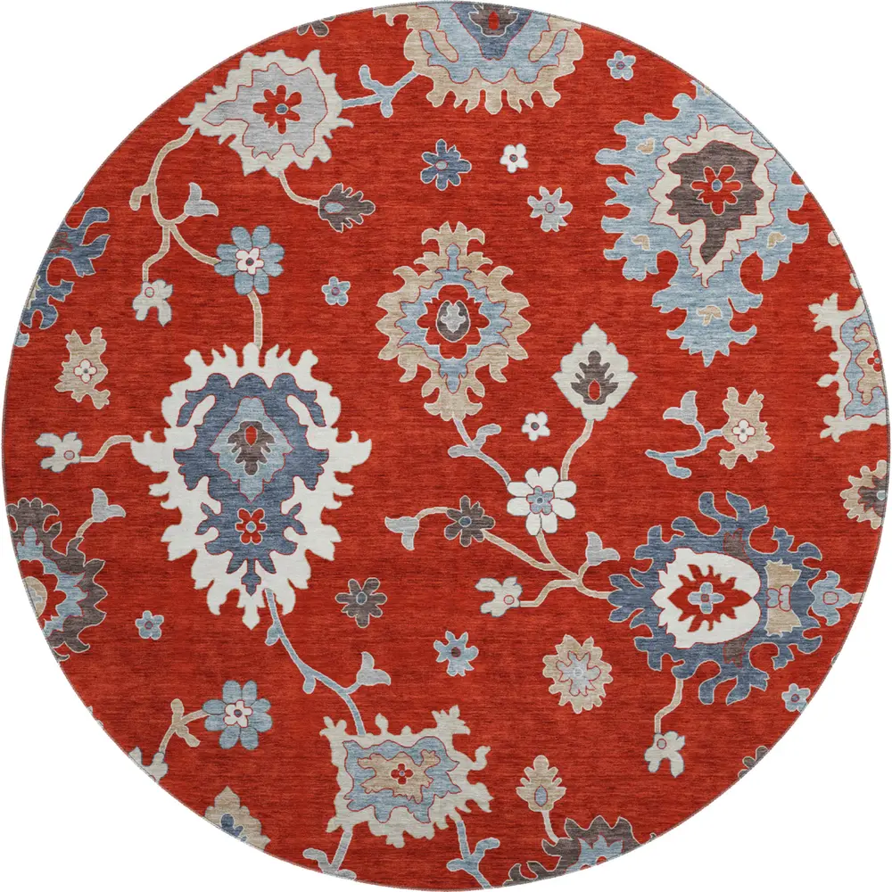Mayfield AMF753 Red 8' x 8' Rug
