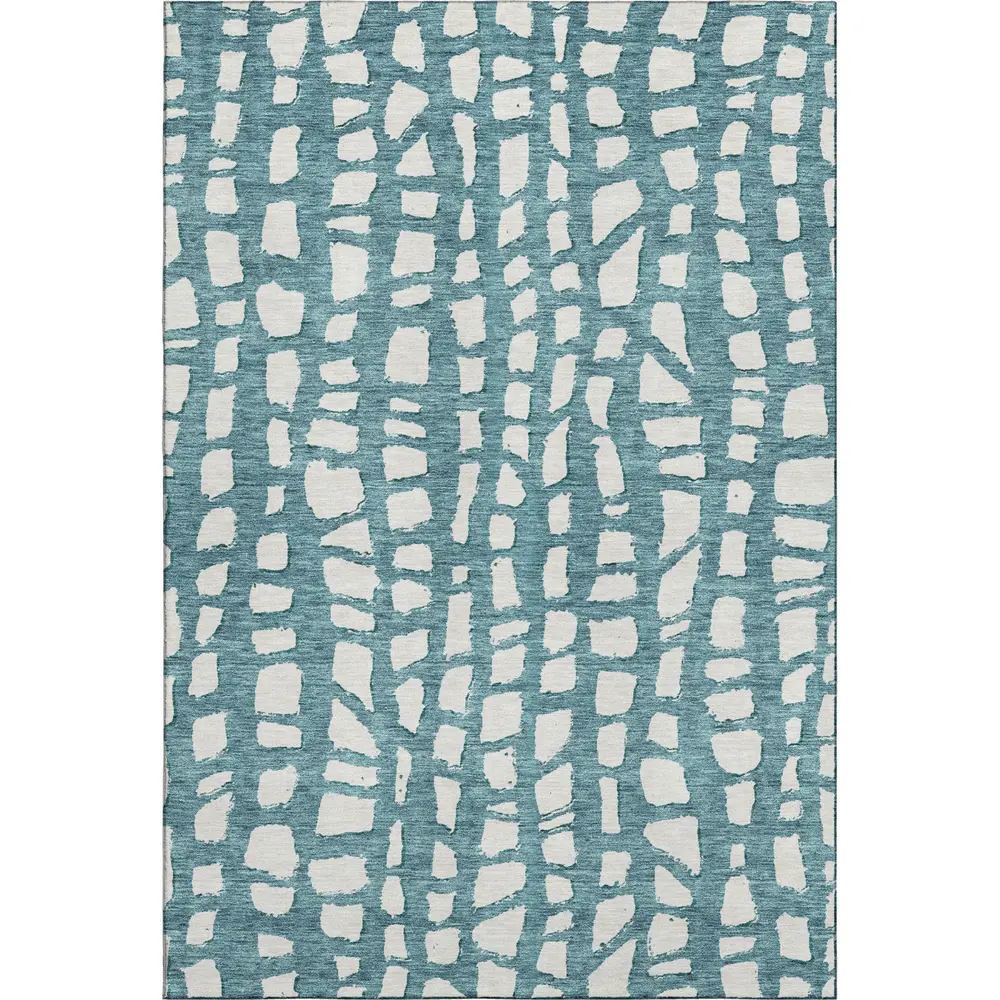 Mayfield AMF754 Teal 10' x 14' Rug