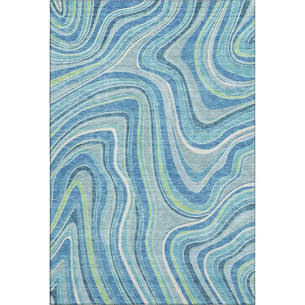 Mayfield AMF756 Blue 10' x 14' Rug