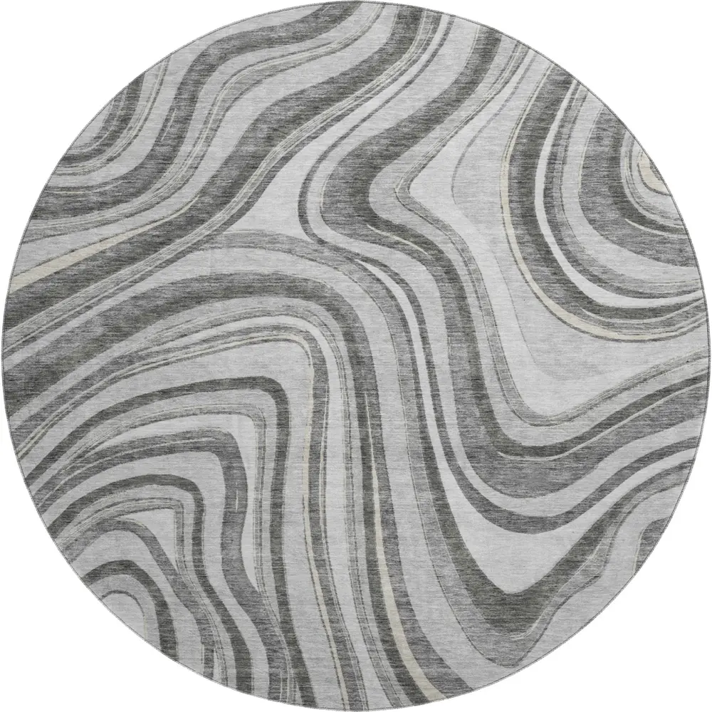 Mayfield AMF756 Gray 8' x 8' Rug