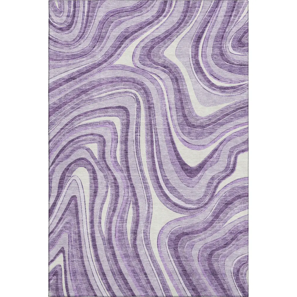 Mayfield AMF756 Lavender 8' x 10' Rug