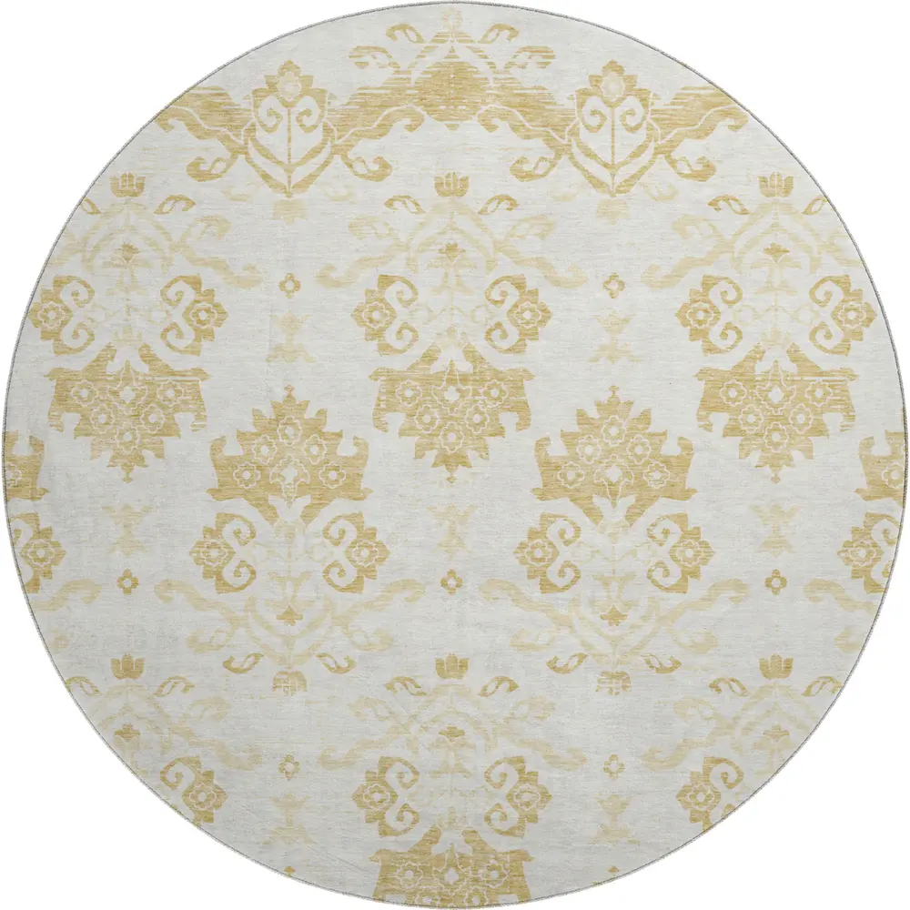 Mayfield AMF759 Gold 8' x 8' Rug