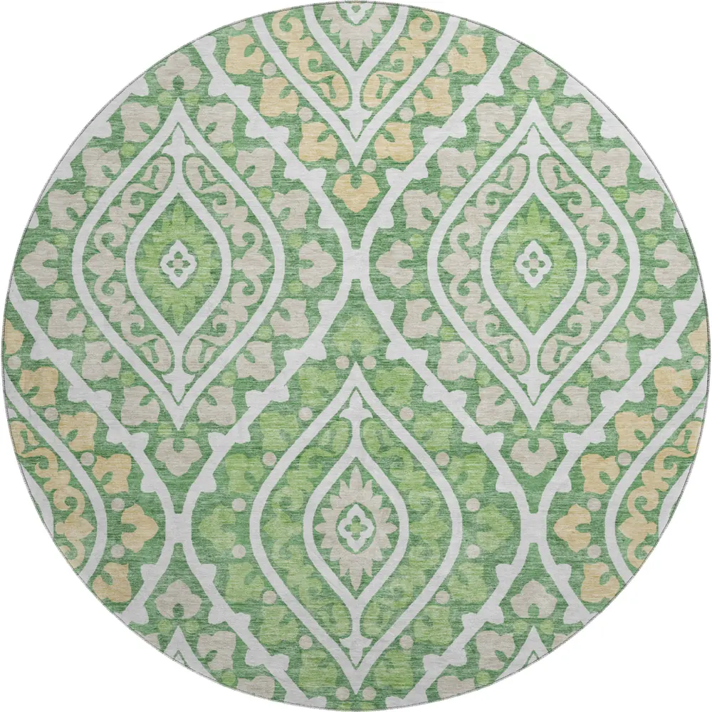 Mayfield AMF761 Green 8' x 8' Rug