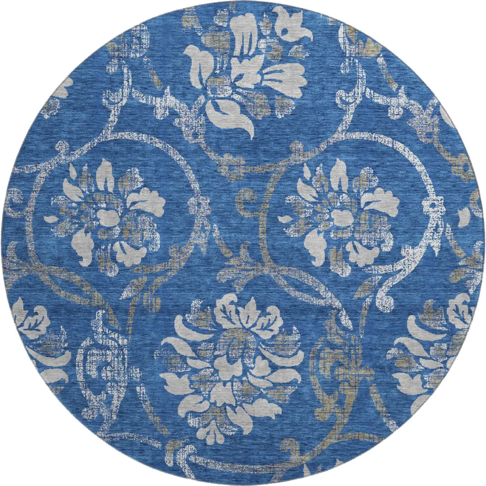Mayfield AMF762 Blue 8' x 8' Rug